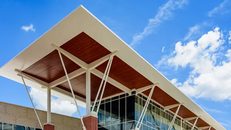 Edificio de un campus universitario